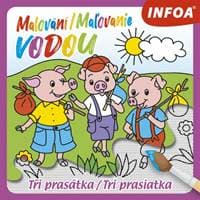 Malování / Maľovanie vodou – Tři prasátky - autor neuvedený