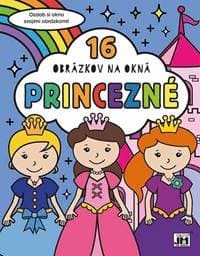Vymaľovanky do okien/ Princezné - autor neuvedený 1