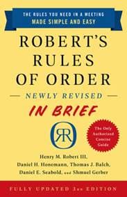 Roberts Rules of Order - autor neuvedený 1
