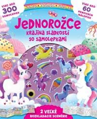Jednorožce - krajina sladkostí so samolepkami - autor neuvedený 1