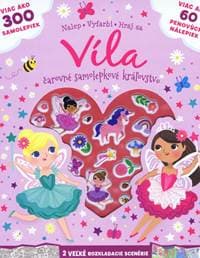 Víla - čarovné samolepkové kráľovstvo - autor neuvedený 1