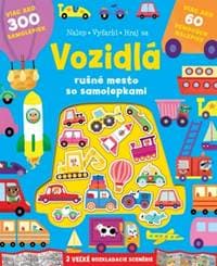 Vozidlá rušné mesto so samolepkami - autor neuvedený 1