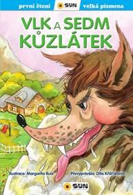 Vlk a sedm kůzlátek - První čtení s velk - Křišťanová Dita