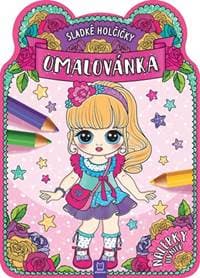 Omalovánka Sladké holčičky - Piwowarczyk, Marzena Cwik Karolina