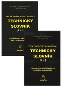 Set Veľký nemecko-slovenský technický slovník A-L + M-Z - Anna Krenčeyová, Ivan Krenčey