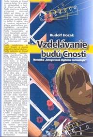 Vzdelávanie budú Cnosti - Hozák Rudolf 1