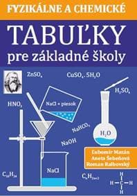Fyzikálne a chemické tabuľky pre základné školy - Ľubomír Mazán, Aneta Šebeňová, Roman Ralbovský