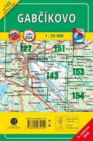 Gabčíkovo - turistická a cyklistická mapa - 5.vydanie 2020 - autor neuvedený