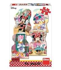 Puzzle 4x54 Minnie a Daisy v létě - autor neuvedený 1