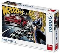 Puzzle 1000 Pop art Závody - autor neuvedený