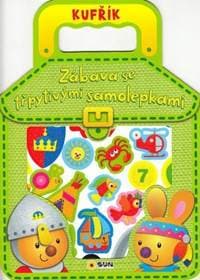 Zelený kufřík - Zábava se třpytivými samolepkami - autor neuvedený
