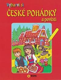Vybarvi si - České pohádky a pověsti (červené) - autor neuvedený