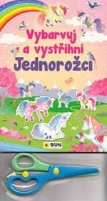Vybarvuj a Vystřihni Jednorožci (růžová) - autor neuvedený 1