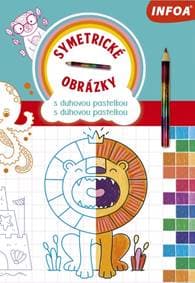 Symetrické obrázky s dúhovou pastelkou - Kolektív autorov 1