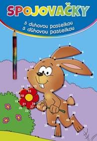Spojovačky s dúhovou pastelkou - zajac - Kolektív autorov 1