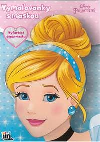 Vymaľovanky s maskou - Princezné - autor neuvedený 1
