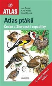 Atlas ptáků České a Slovenské republiky - Dungel,Karel Hudec Jan