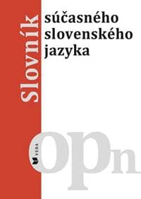Slovník súčasného slovenského jazyka O - Pn - kolektiv 1