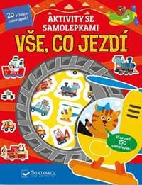 Aktivity se samolepkami - Vše, co jezdí - autor neuvedený 1