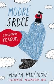 Modré srdce s kečupovým fľakom - Marta Hlušíková 1