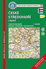 KČT 10 České středohoří západ 1:50 000 - autor neuvedený 1