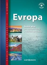 Evropa školní atlas - autor neuvedený 1