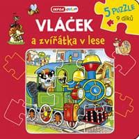 Vláček a zvířátka v lese - Pavlína Šamalíková 1