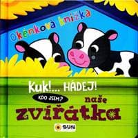 Okénková knížka - Naše zvířátka - autor neuvedený