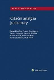 Citační analýza judikatury - Kolektív 1