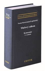 Tlačový zákon. Komentár (2. vydanie) - Jozef Vozár, Peter Kerecman, Lukáš Lapšanský