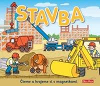 Stavba - Knížka s magnetkami - autor neuvedený