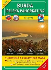 Burda Ipeľská pahorkatina 1:50 000 - autor neuvedený