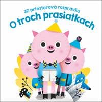 3D priestorová rozprávka O troch prasiatkach - autor neuvedený 1