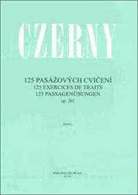 125 pasážových cvičení op. 261 - Carl Czerny 1