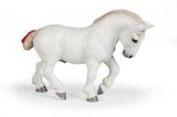 Kůň Percheron bílý - autor neuvedený 1