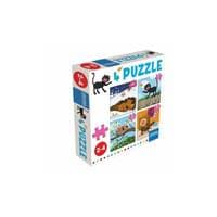 4 puzzle kočka - autor neuvedený 1