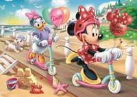 Puzzle Minnie Mouse: Na pláži 200 dílků - autor neuvedený 1