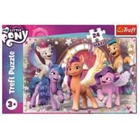 Puzzle My Little Pony Radostní poníci MAXI 24 dílků - autor neuvedený