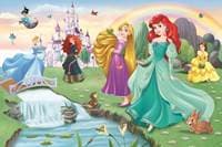 Puzzle Seznamte se s Disney princeznami - autor neuvedený
