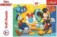Puzzle Mickey Mouse a Kačer Donald 30 dílků - autor neuvedený 1