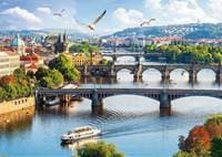 Puzzle Pražské mosty, Česká republika - autor neuvedený 1