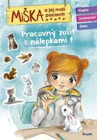 Miška a jej malí pacienti: Pracovný zošit s nálepkami 1 - autor neuvedený
