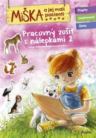 Miška a jej malí pacienti: Pracovný zošit s nálepkami 2 - autor neuvedený