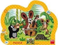 Puzzle 25 Krtek muzikant - autor neuvedený