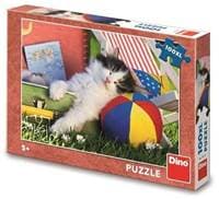 Puzzle 100XL Kotě odpočívá - autor neuvedený 1
