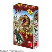 Puzzle 60 Dinosauři + figurka - autor neuvedený 1