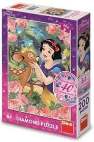 Puzzle 200 Sněhurka a srnka diamond - autor neuvedený 1