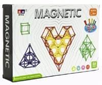 Magnetická stavebnice 99 ks v krabici - autor neuvedený