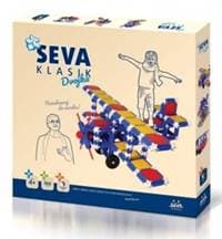 Stavebnice Seva Klasik Dvojka plast 366 ks v krabici - autor neuvedený