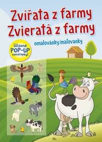 Omalovánky/Maľovanky - Zvířata z farmy / Zvieratá z farmy - autor neuvedený